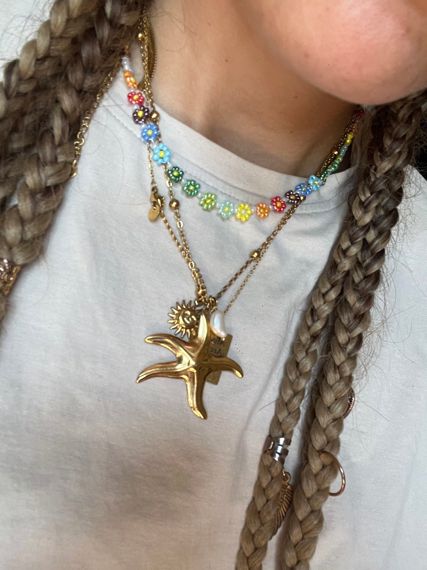 Collana Fiori Peace
